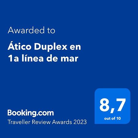 デニアAtico Duplex En 1A Linea De Marアパートメント エクステリア 写真